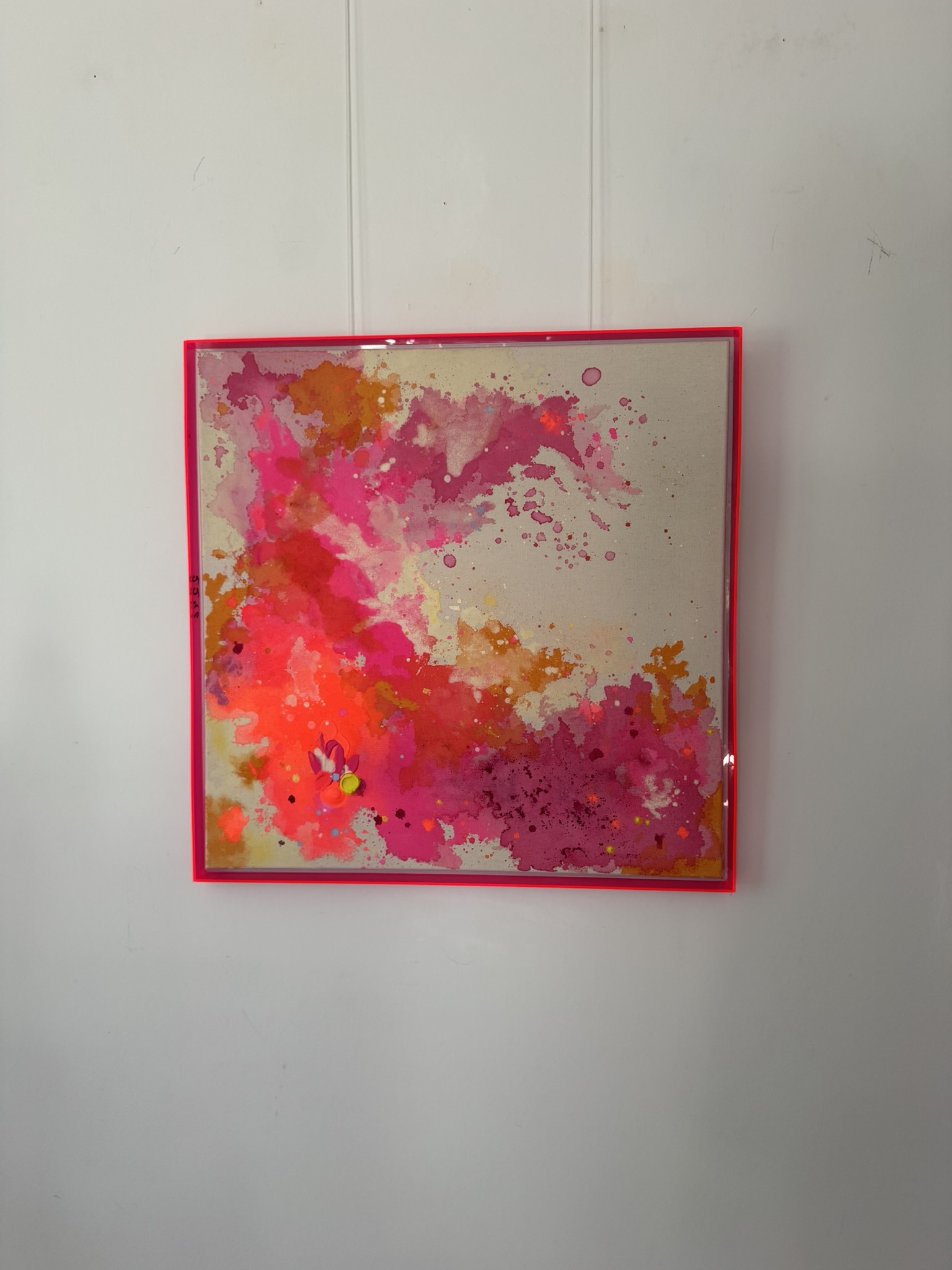 Akkorde - Schwebe, 2026, Acryl auf roher Baumwollleinwand, Ansicht 17